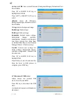 Preview for 64 page of GEOSATpro DVBS2 Owner'S Manual & Installation Manual