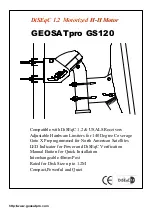 GEOSATpro GS120 Quick Start Manual preview