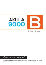 Preview for 1 page of Geoscanners AB AKULA 9000B User Manual