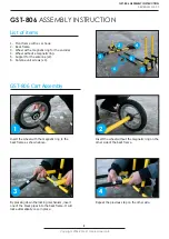 Preview for 2 page of Geoscanners AB GST-806 Assembly Instruction Manual