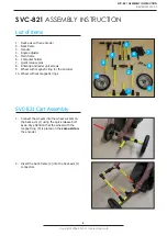 Предварительный просмотр 2 страницы Geoscanners AB SVC-821 Assembly Instruction Manual