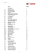 Preview for 2 page of Geosense NexusGEO Instruction Manual