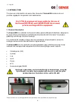 Preview for 3 page of Geosense NexusGEO Instruction Manual