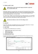 Preview for 21 page of Geosense NexusGEO Instruction Manual