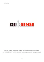 Предварительный просмотр 16 страницы Geosense TP-1 Instruction Manual