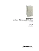 Preview for 1 page of Geostar ASTON ADVANCED Series Manual