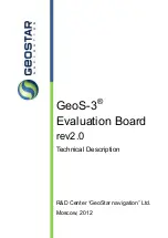 Geostar GeoS-3 Manual предпросмотр