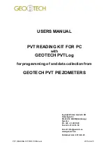 Geotech 19656 User Manual preview