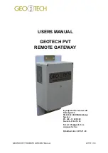 Предварительный просмотр 1 страницы Geotech 28738 User Manual