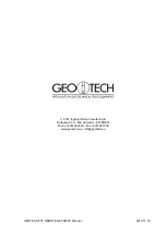 Предварительный просмотр 18 страницы Geotech 28738 User Manual