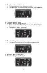 Предварительный просмотр 9 страницы Geotech 4-20mA Display Installation And Operation Manual