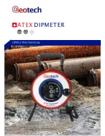 Предварительный просмотр 1 страницы Geotech Atex Dipmeter Operating Manual