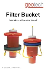 Предварительный просмотр 1 страницы Geotech Filter Bucket Installation And Operation Manual