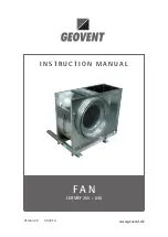 Предварительный просмотр 1 страницы Geovent LEF 250 Instruction Manual