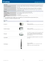 Preview for 4 page of GeoVision BX2400?0F Specifications