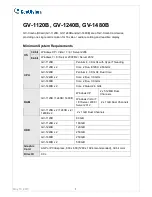 Preview for 1 page of GeoVision GV-1120B Installation Manual