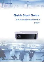 Предварительный просмотр 1 страницы GeoVision GV-3D People Counter V2 Quick Start Manual