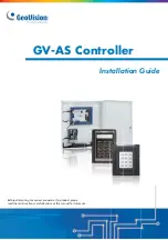 GeoVision GV-AS Series Installation Manual preview