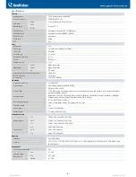 Preview for 2 page of GeoVision GV-BL130D Specifications