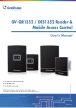 GeoVision GV-DES1352 User Manual предпросмотр