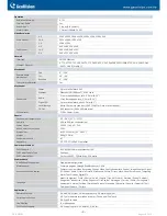 Preview for 3 page of GeoVision GV-FD5300 Specifications