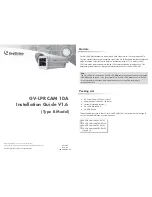 GeoVision GV-LPR CAM 10A Installation Manual preview