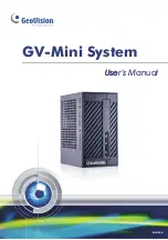 GeoVision GV-Mini User Manual preview