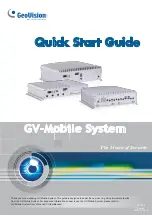 GeoVision GV-MNVR1000 Quick Start Manual preview