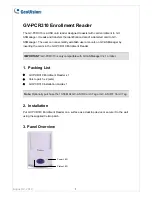 Preview for 1 page of GeoVision GV-PCR310 User Manual