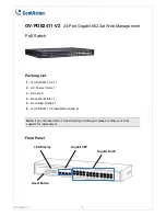 GeoVision GV-POE2411-V2 Manual preview