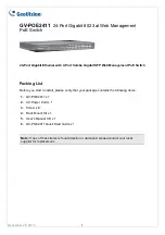 Preview for 1 page of GeoVision GV-POE2411 Quick Start Manual