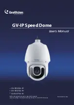 GeoVision GV-SD2322-IR User Manual preview