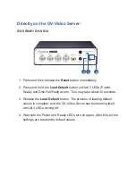 Предварительный просмотр 23 страницы GeoVision VS04H Quick Start Manual