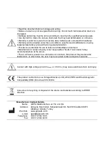 Предварительный просмотр 2 страницы GEPA ARG-110 Series User Manual