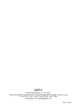 Preview for 16 page of GEPA ARG-110 Series User Manual