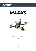 GEPRC MARK5 User Manual & Setup Manual preview