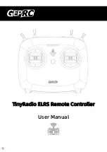 GEPRC TinyRadio ELRS User Manual preview