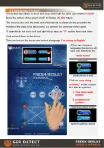 Preview for 5 page of Ger Detect FRESH RESULT 2 SYSTEMS PLUS User Manual