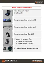 Preview for 21 page of Ger Detect FRESH RESULT 2 SYSTEMS PLUS User Manual