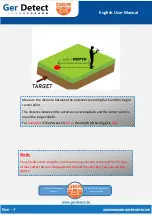 Предварительный просмотр 11 страницы Ger Detect River-F User Manual