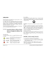 Предварительный просмотр 3 страницы GERA Mondial Series Operator'S Manual