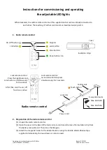 Preview for 1 page of GERA Z LED 60 Instructions For Commissioning And Operating