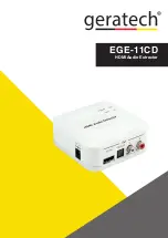 Предварительный просмотр 1 страницы geratech EGE-11CD Manual