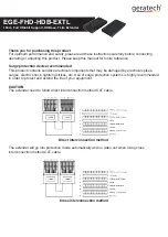 Preview for 3 page of geratech EGE-FHD-HDB-EXTL Manual