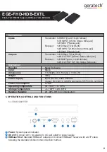 Preview for 6 page of geratech EGE-FHD-HDB-EXTL Manual