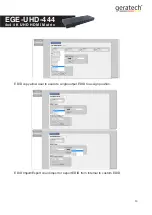 Preview for 19 page of geratech EGE-UHD-444 Manual