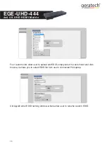 Preview for 20 page of geratech EGE-UHD-444 Manual