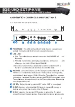 Предварительный просмотр 9 страницы geratech EGE-UHD-EXTIP-KVM Manual