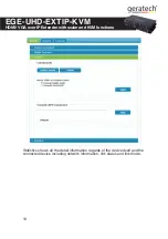 Предварительный просмотр 18 страницы geratech EGE-UHD-EXTIP-KVM Manual