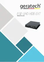 geratech EGE-UHD-HDB-EXT Manual предпросмотр